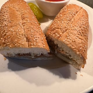 Meatball Mozzarella Sub