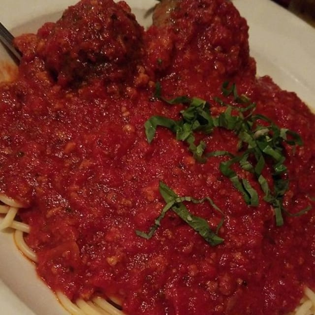 Spaghetti Meatballs Bolognese.