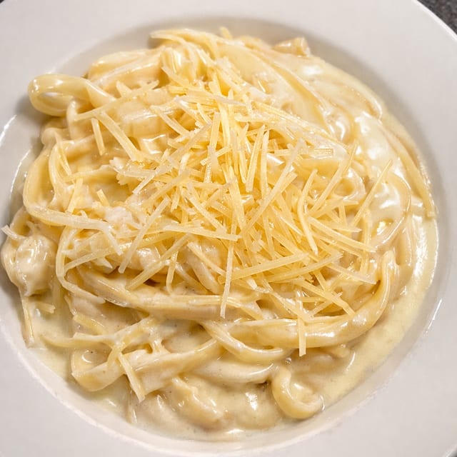 Fettuccini Alfredo.