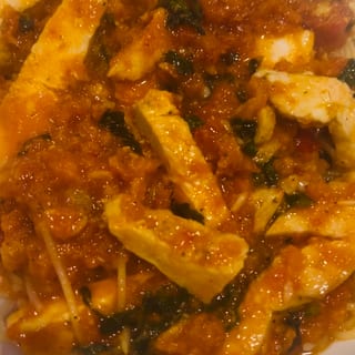 Spicy Chicken Angel Hair