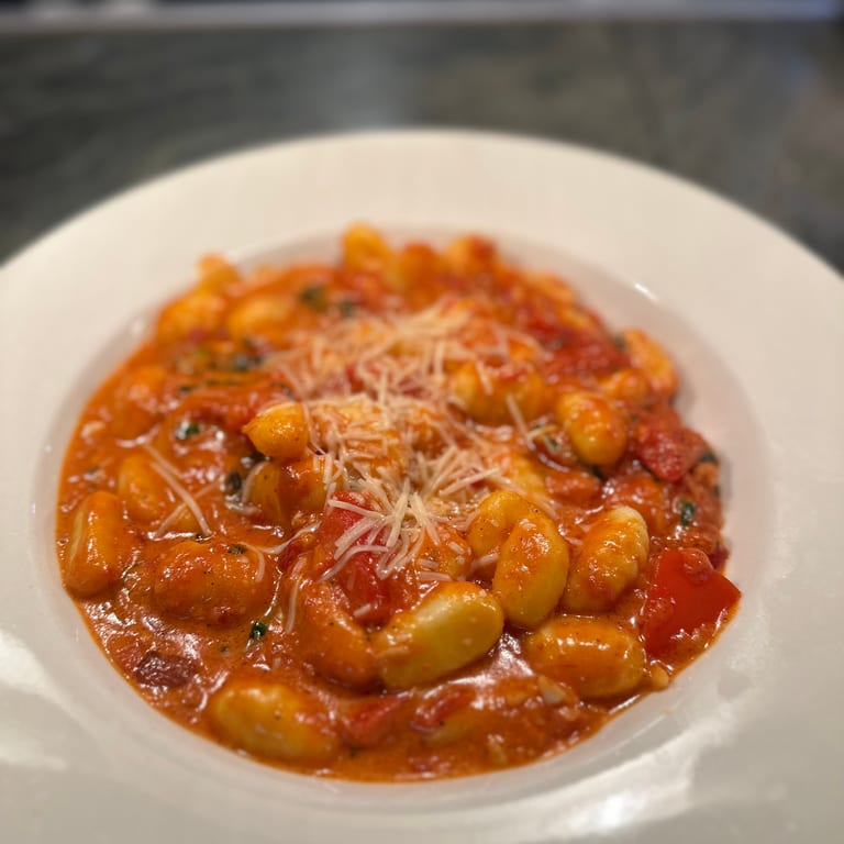 Savor our gnocchi